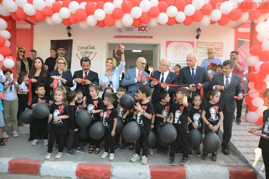 ÇOCUKLAR GÜLSÜN DİYE DERNEĞİ’NİN 50. ANAOKULU, 10 KASIM’DA HATAY İSKENDERUN’DA AÇILDI.