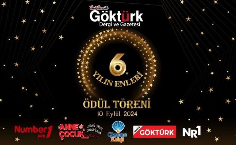 Göktürk Dergisi 6. Yılın En’leri Ödül Töreni 10 Eylül’de